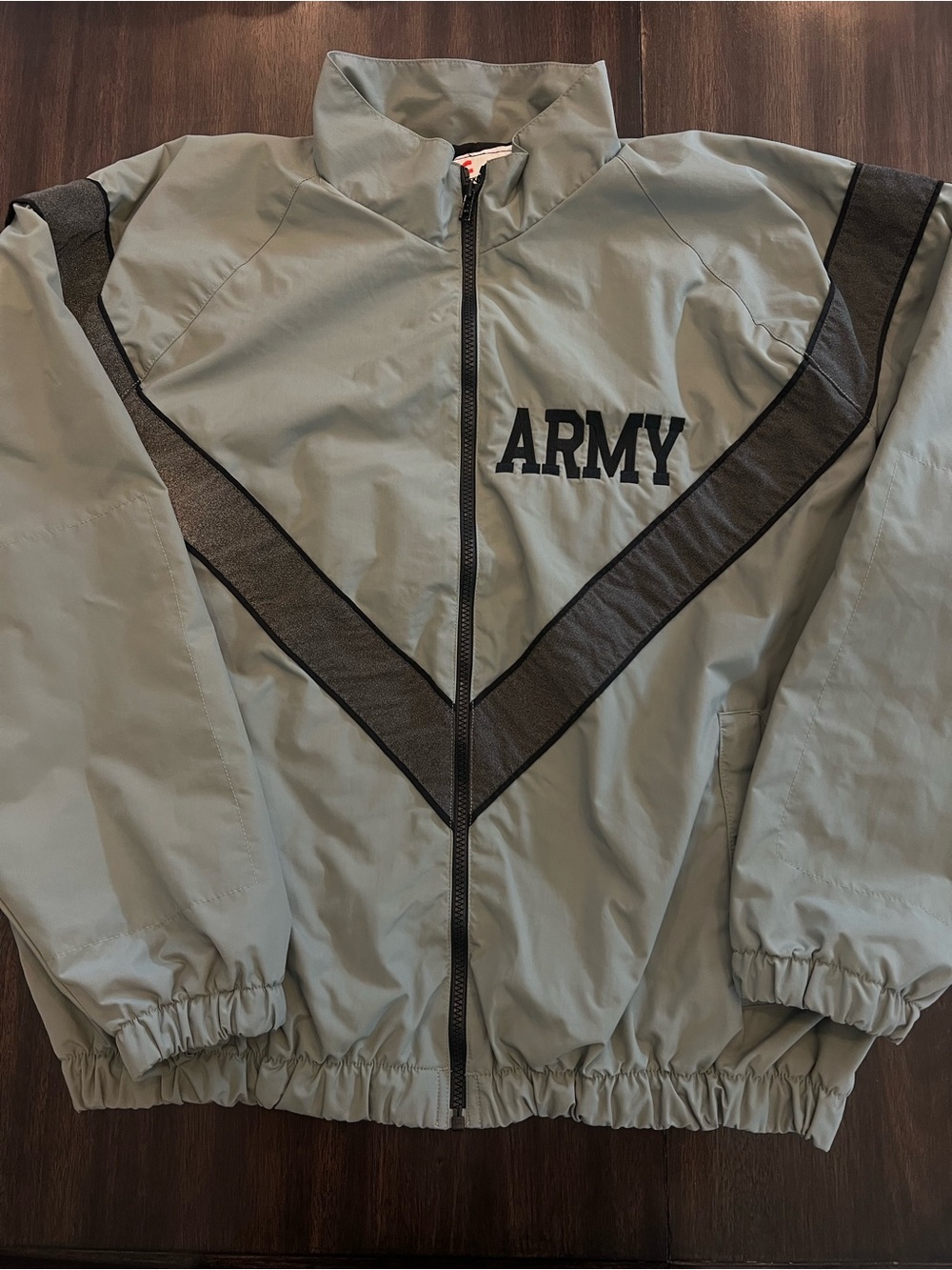 ARMY Grey Utility Windbreaker